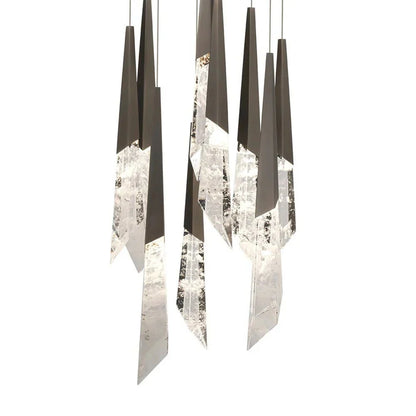 Solitude Round LED Multi Chandelier