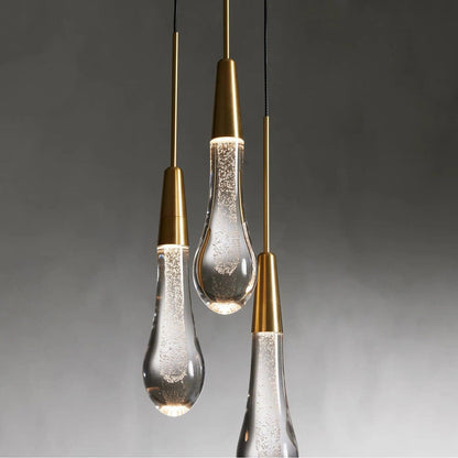 Soltaire Cluster Pendant