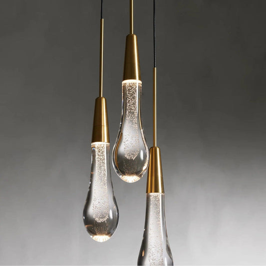 Soltaire Cluster Pendant