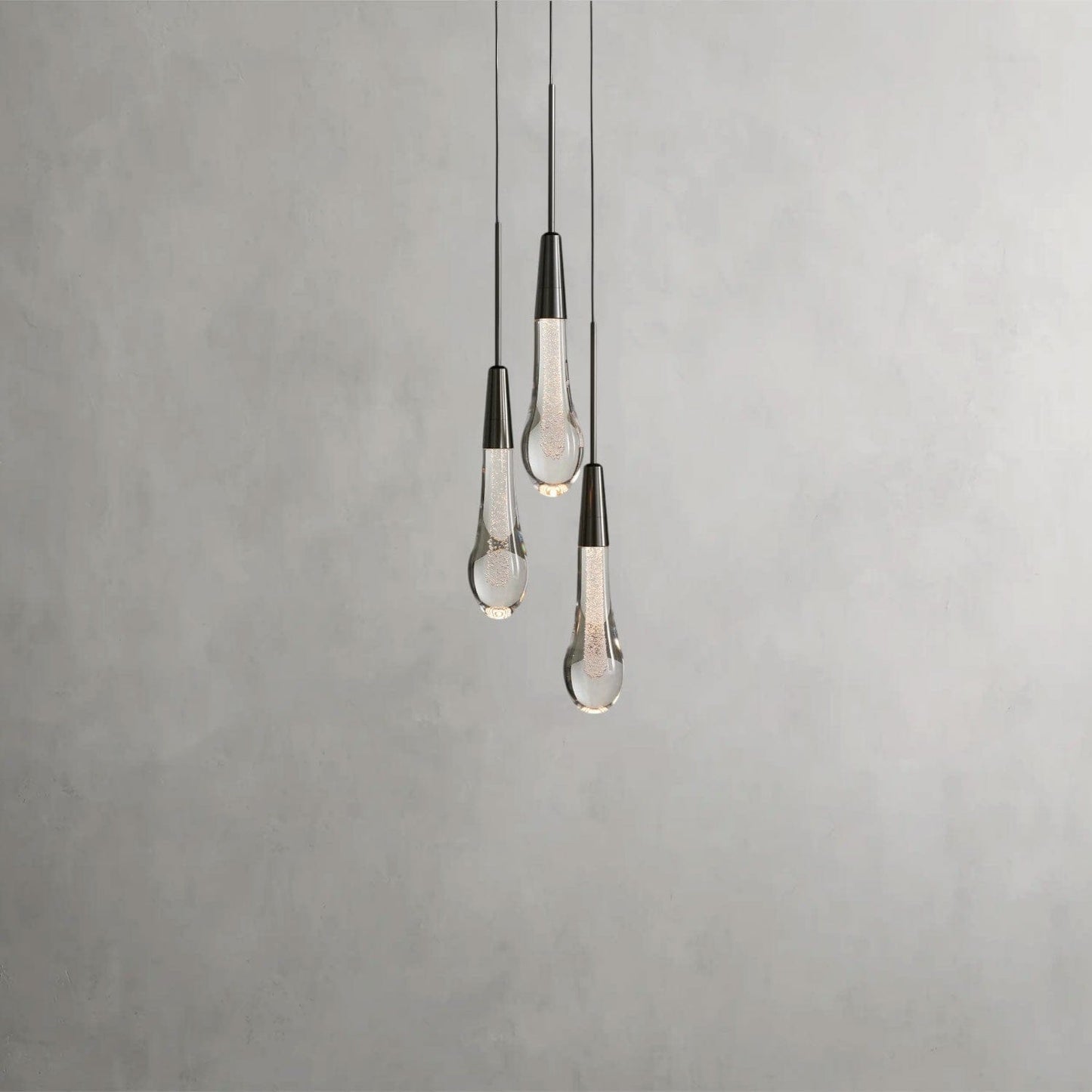 Soltaire Cluster Pendant