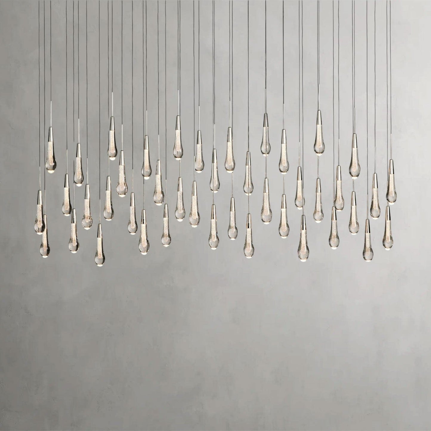 Soltaire Linear Chandelier 37", 50", 60", 70"