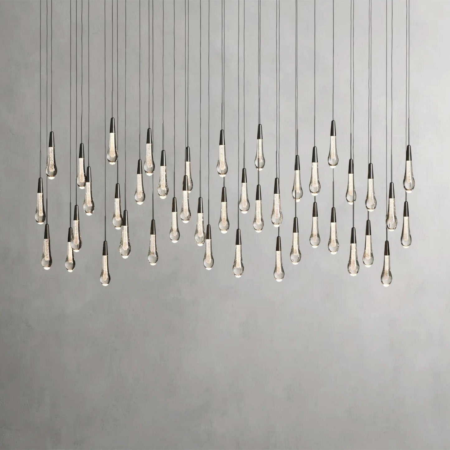 Soltaire Linear Chandelier 37", 50", 60", 70"