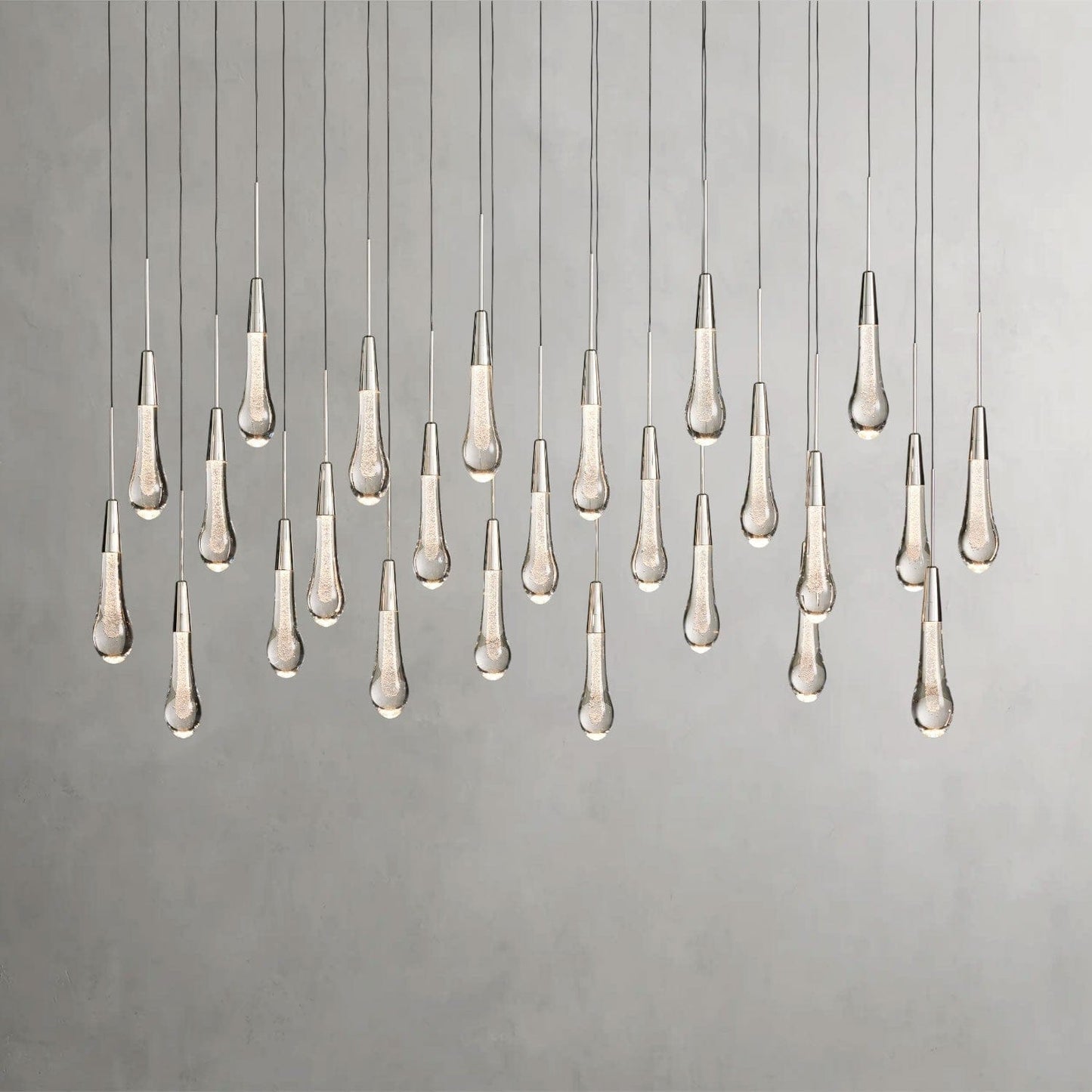 Soltaire Linear Chandelier 37", 50", 60", 70"
