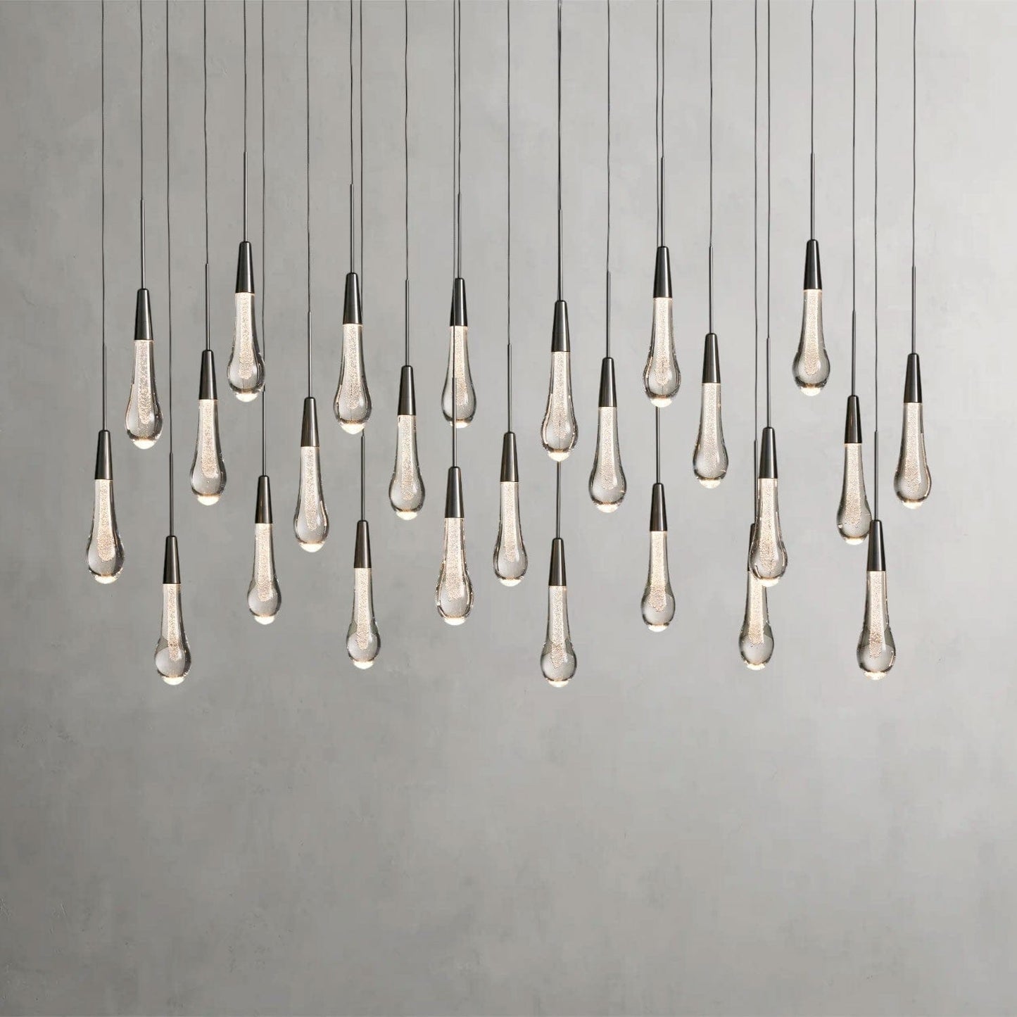 Soltaire Linear Chandelier 37", 50", 60", 70"