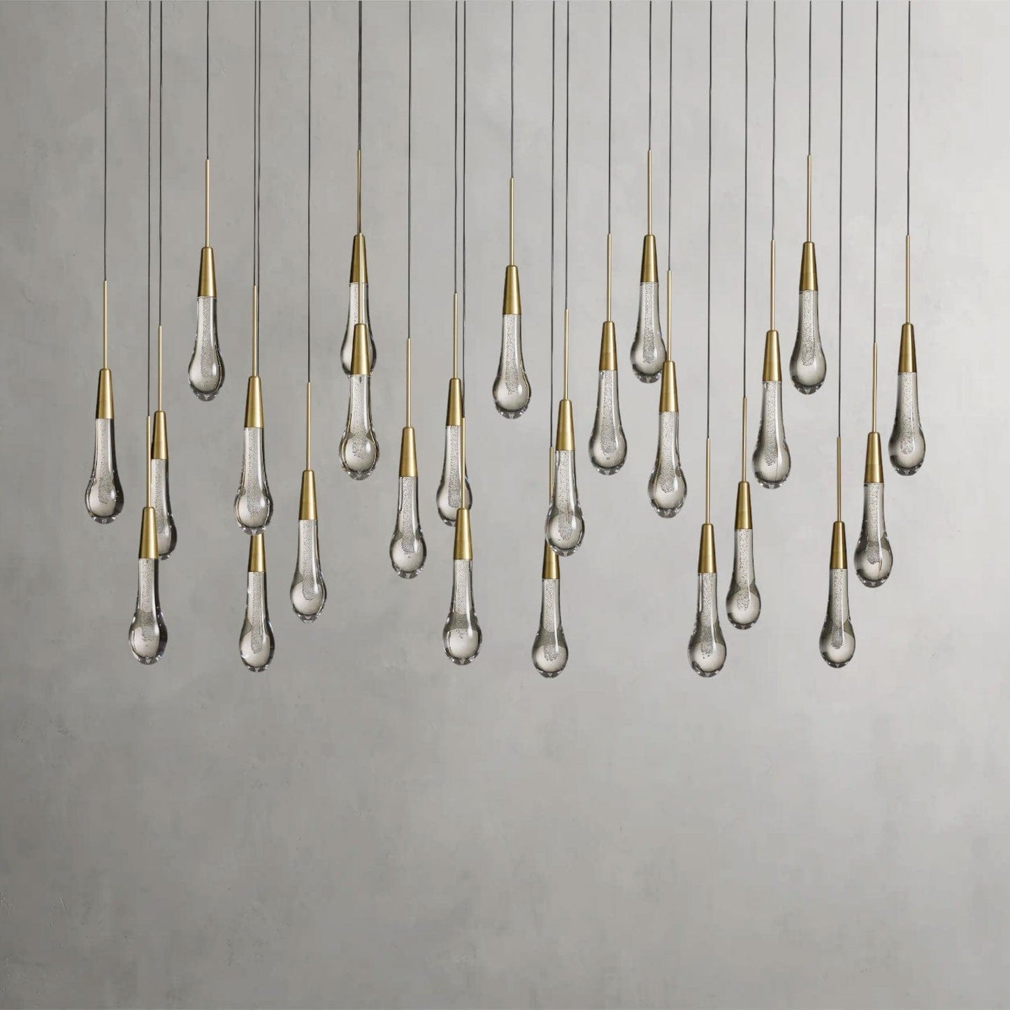 Soltaire Linear Chandelier 37", 50", 60", 70"
