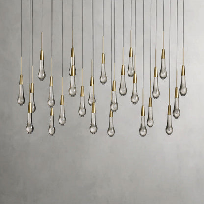 Soltaire Linear Chandelier 37", 50", 60", 70"