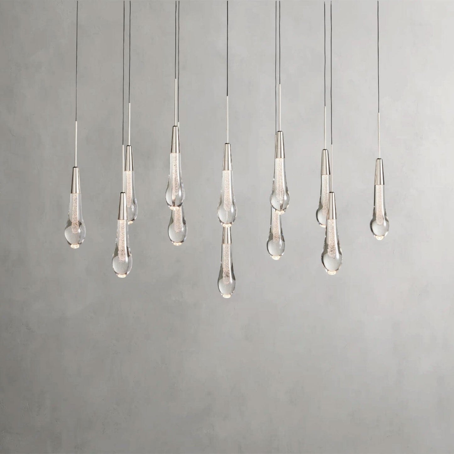 Soltaire Linear Chandelier 37", 50", 60", 70"