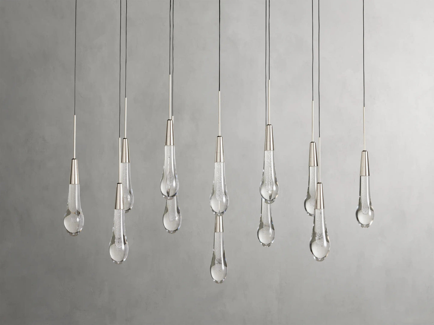 Soltaire Linear Chandelier 37", 50", 60", 70"