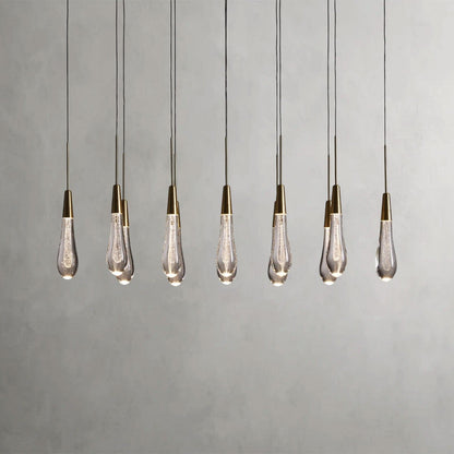 Soltaire Linear Chandelier 37", 50", 60", 70"