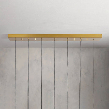 Soltaire Linear Chandelier 37", 50", 60", 70"