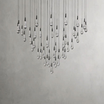 Soltaire Round Chandelier 17", 24", 36", 58"