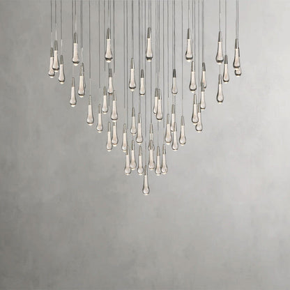 Soltaire Round Chandelier 17", 24", 36", 58"