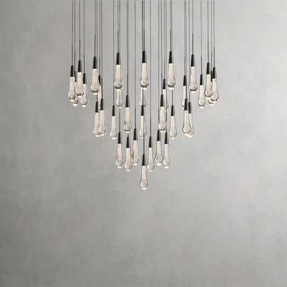 Soltaire Round Chandelier 17", 24", 36", 58"
