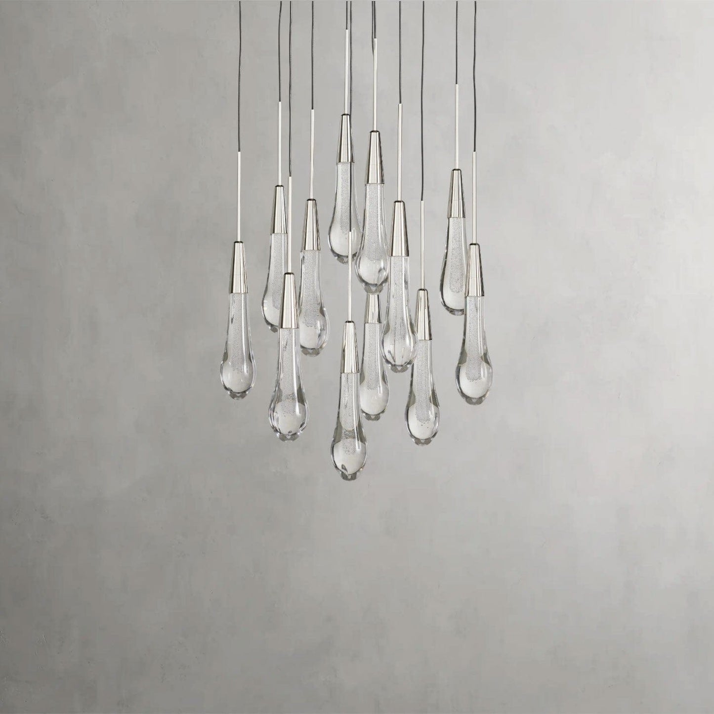 Soltaire Round Chandelier 17", 24", 36", 58"