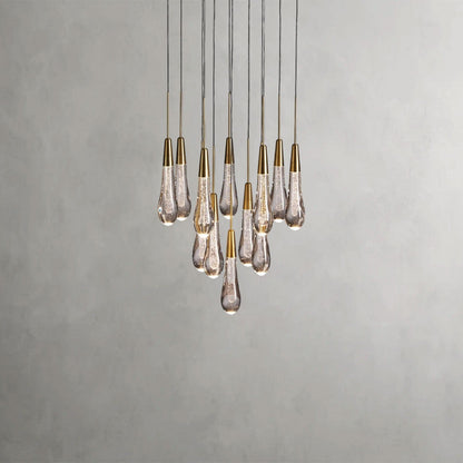 Soltaire Round Chandelier 17", 24", 36", 58"