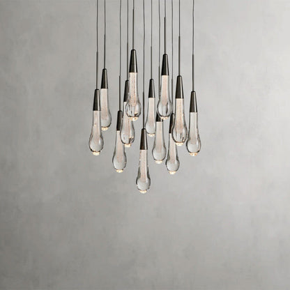 Soltaire Round Chandelier 17", 24", 36", 58"