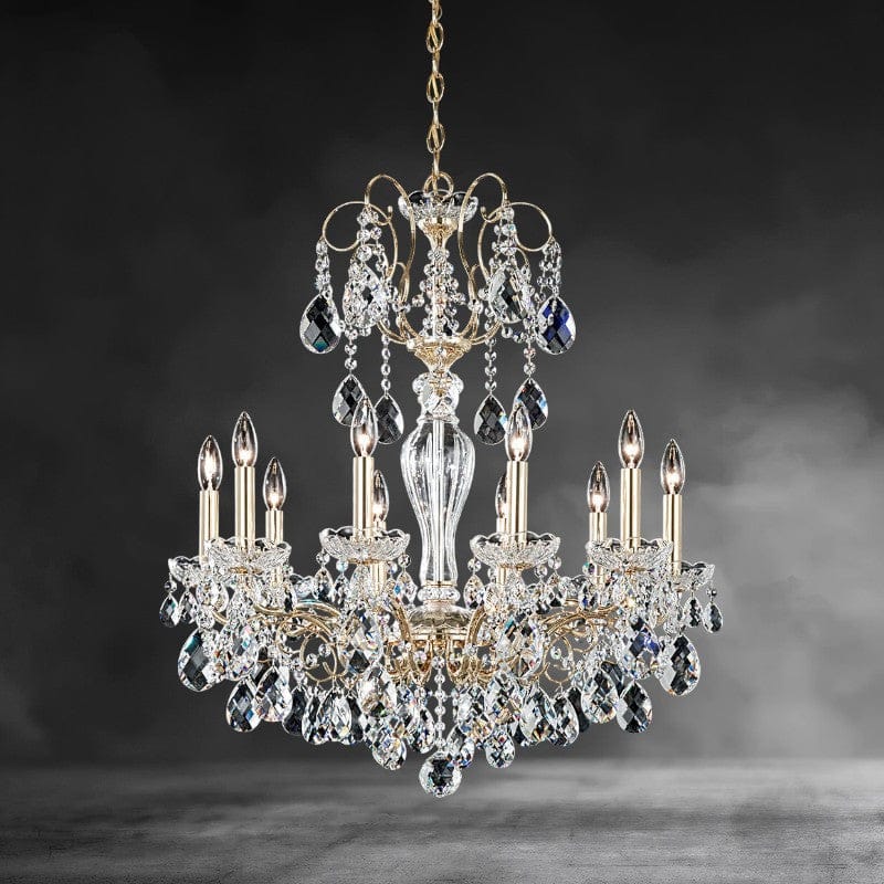 Sonatina Crystal Chandelier 25"
