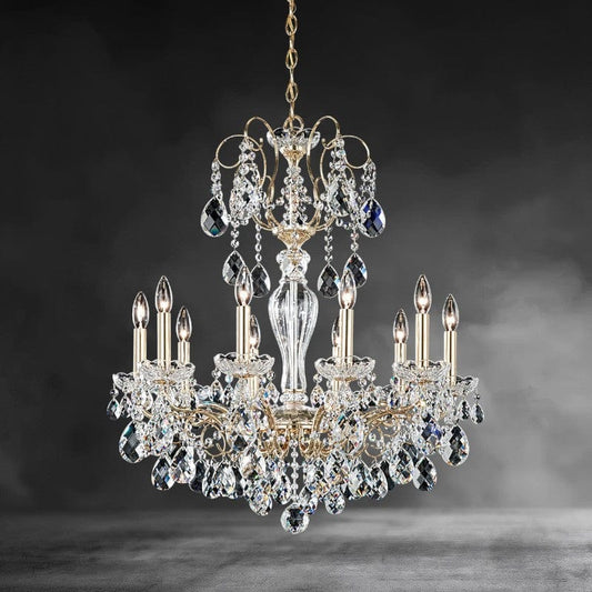 Sonatina Crystal Chandelier 25"