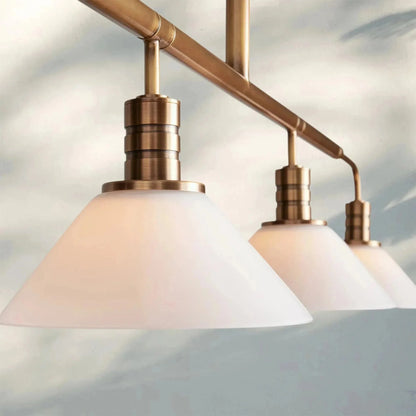 Theron Glass Linear Chandelier