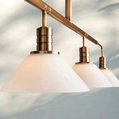 Theron Glass Linear Chandelier