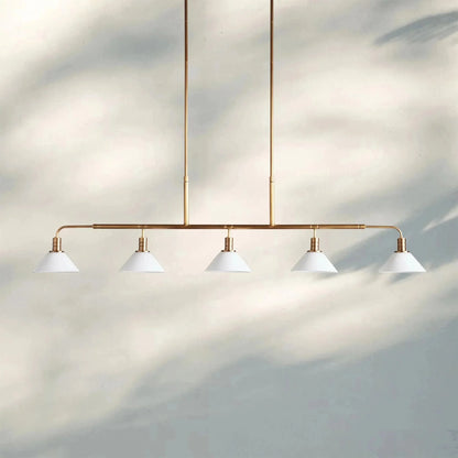 Theron Glass Linear Chandelier