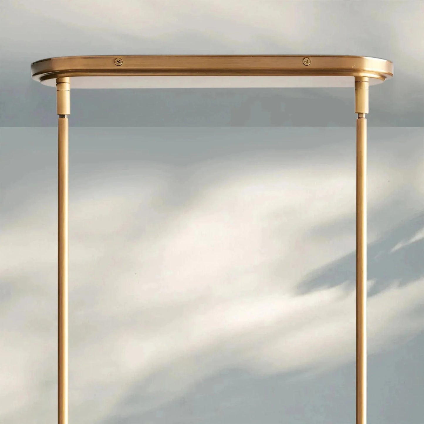 Theron Glass Linear Chandelier