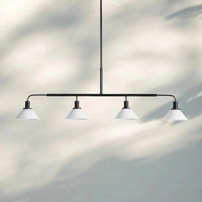 Theron Glass Linear Chandelier