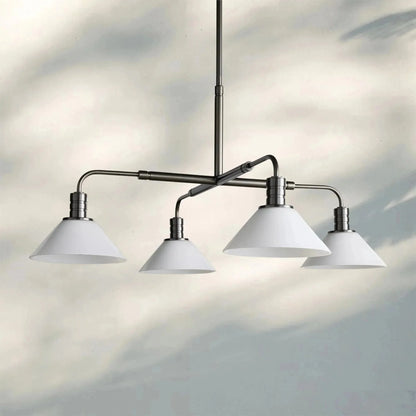 Theron Glass Round Chandelier 30'' 52''