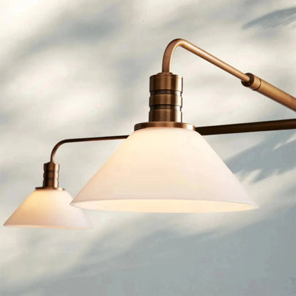 Theron Glass Round Chandelier 30'' 52''