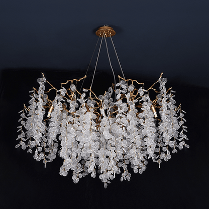 Thirza Branch Crystal Dining Room Chandelier