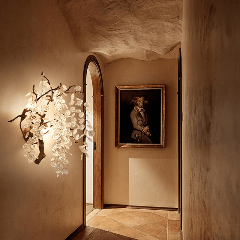 Thirza Branch Crystal Wall Sconce