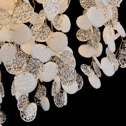 Thirza Brass Branch Crystal Chandelier