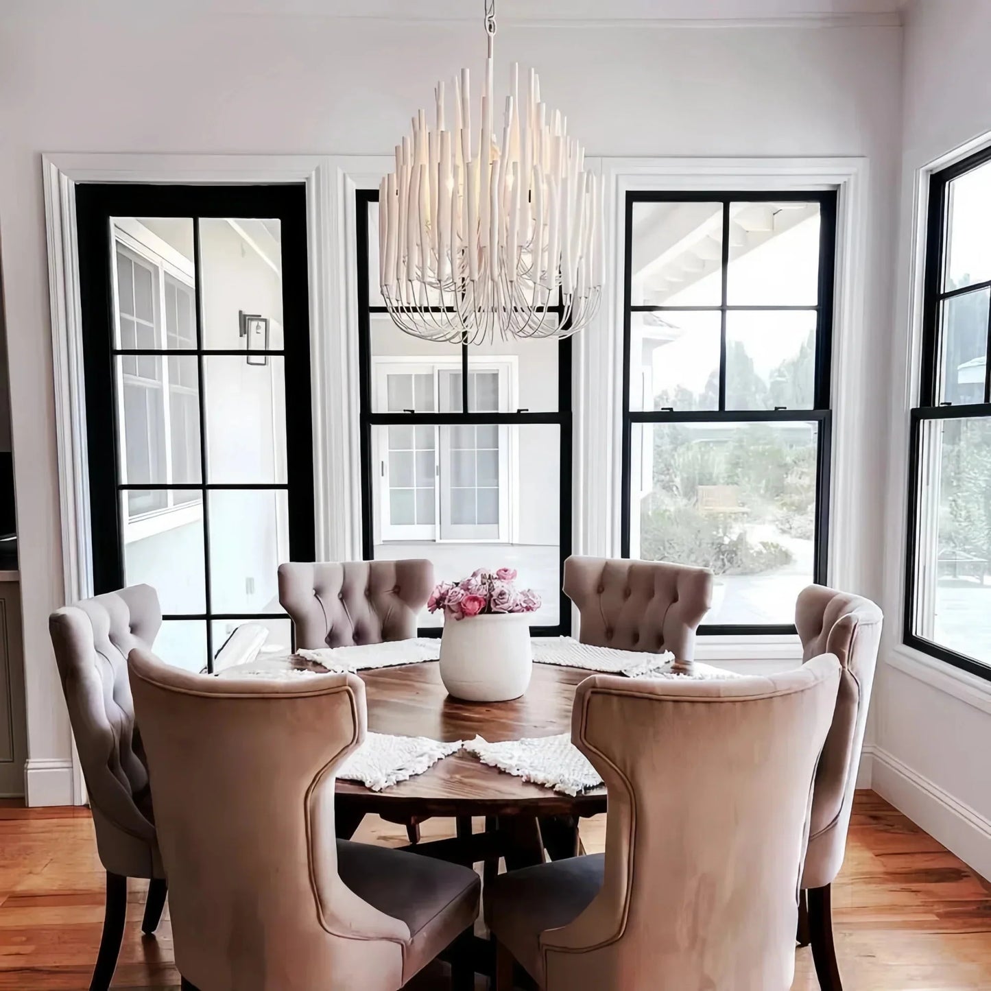 Tildalay Wide Chandelier 21" 36"