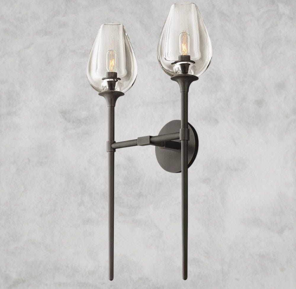 TULIP DOUBLE SCONCE
