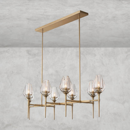Tulip Linear Chandelier 52", 65"