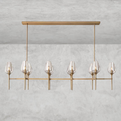 Tulip Linear Chandelier 52", 65"