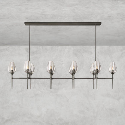 Tulip Linear Chandelier 52", 65"