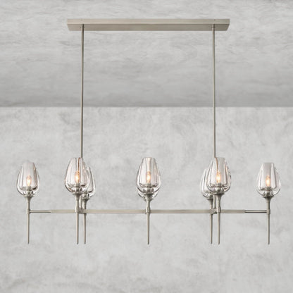 Tulip Linear Chandelier 52", 65"
