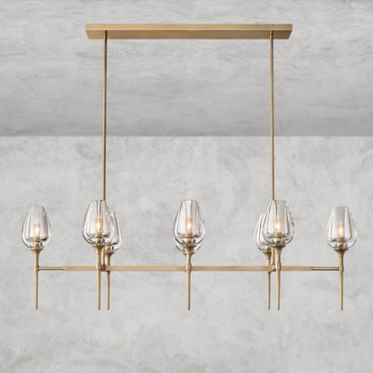 Tulip Linear Chandelier 52", 65"