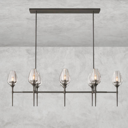 Tulip Linear Chandelier 52", 65"