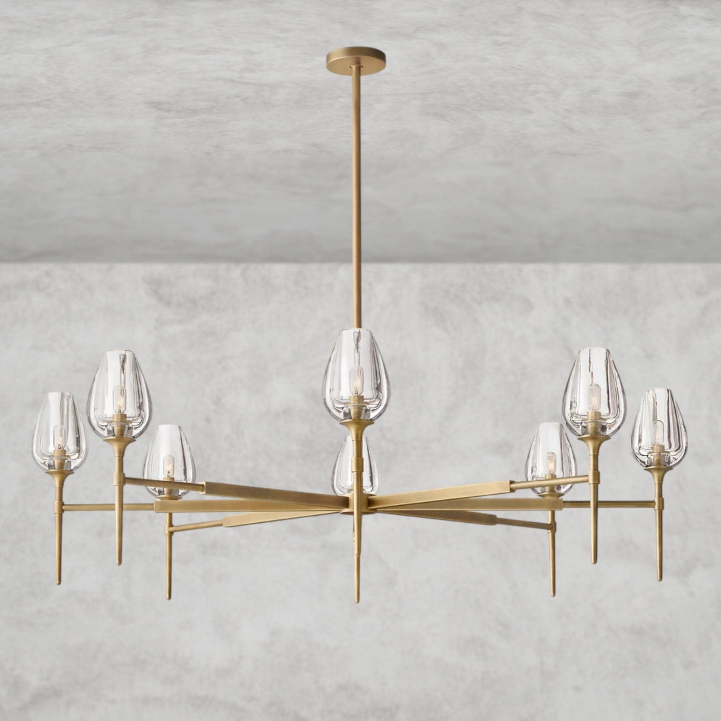 TULIP ROUND CHANDELIER 27", 42", 54"
