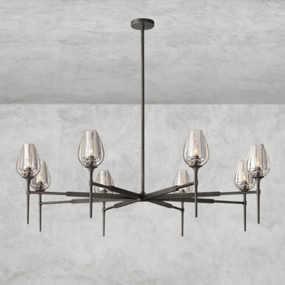 TULIP ROUND CHANDELIER 27", 42", 54"