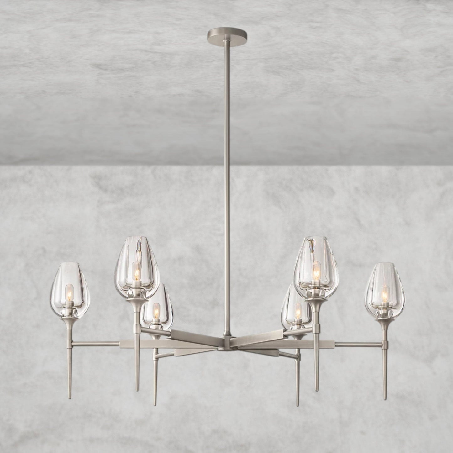 TULIP ROUND CHANDELIER 27", 42", 54"