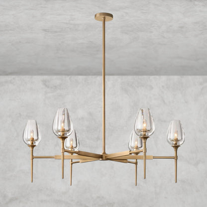 TULIP ROUND CHANDELIER 27", 42", 54"