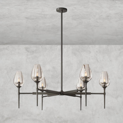 TULIP ROUND CHANDELIER 27", 42", 54"