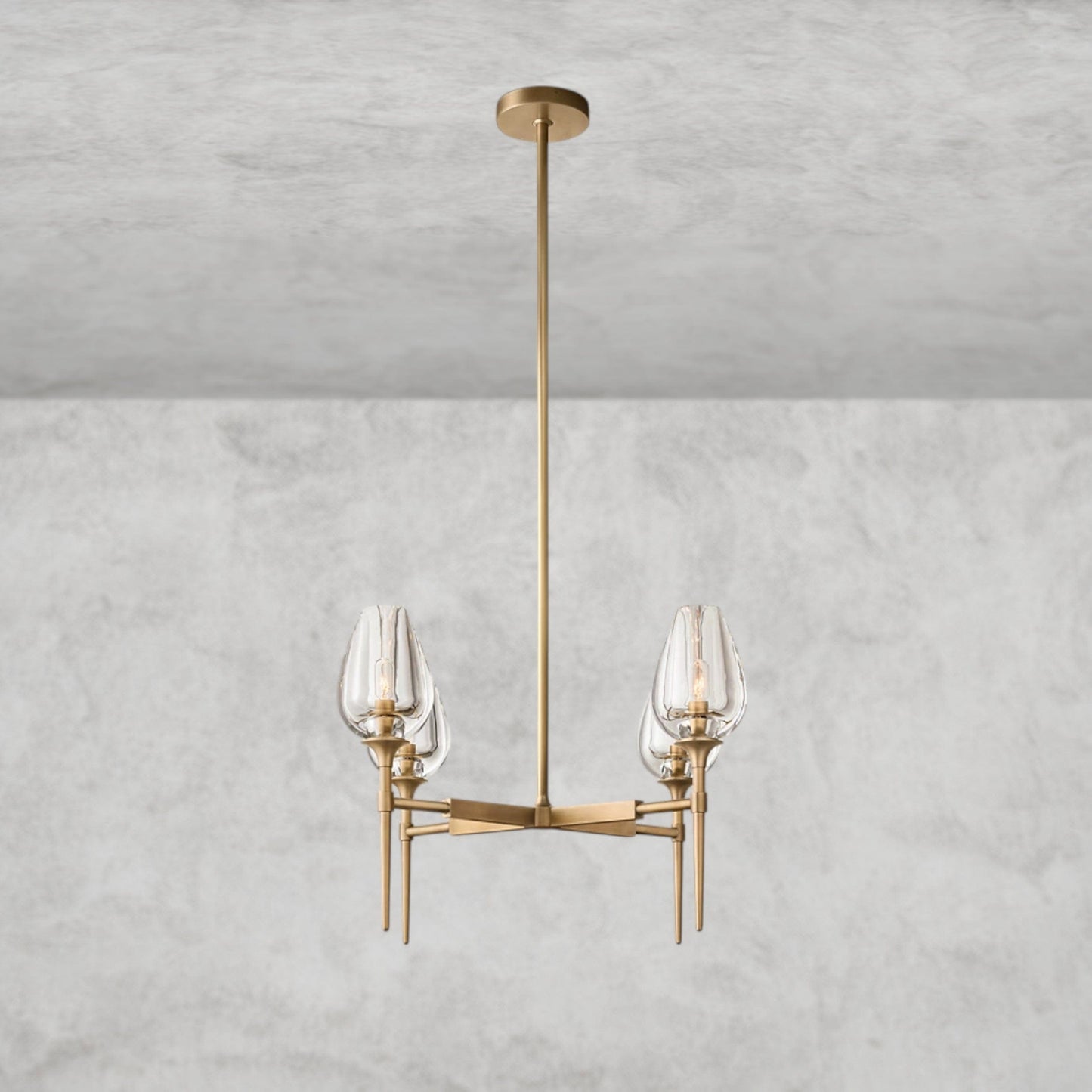 TULIP ROUND CHANDELIER 27", 42", 54"