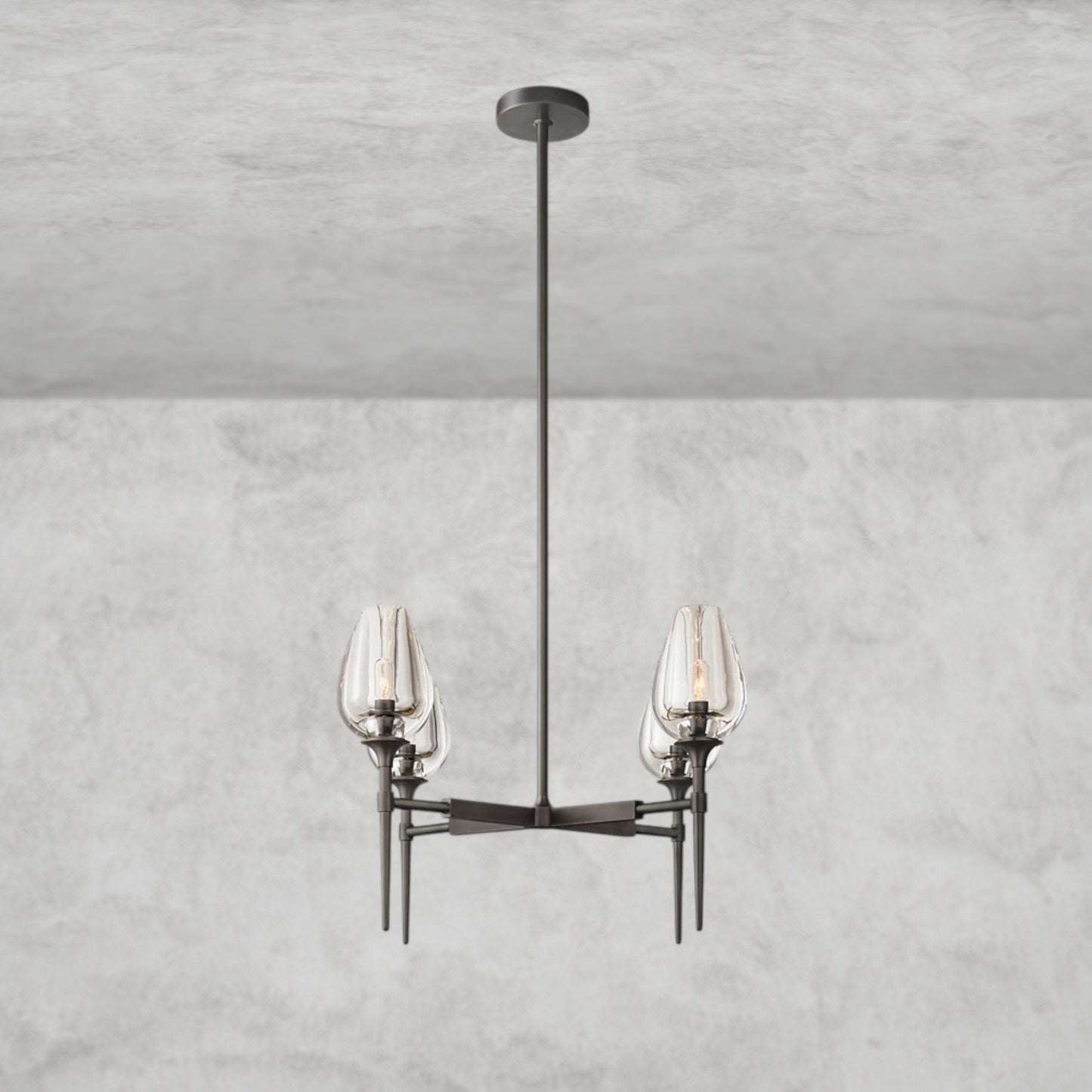TULIP ROUND CHANDELIER 27", 42", 54"