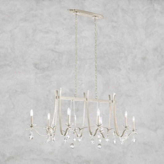 Vesca Long Chandelier 58"
