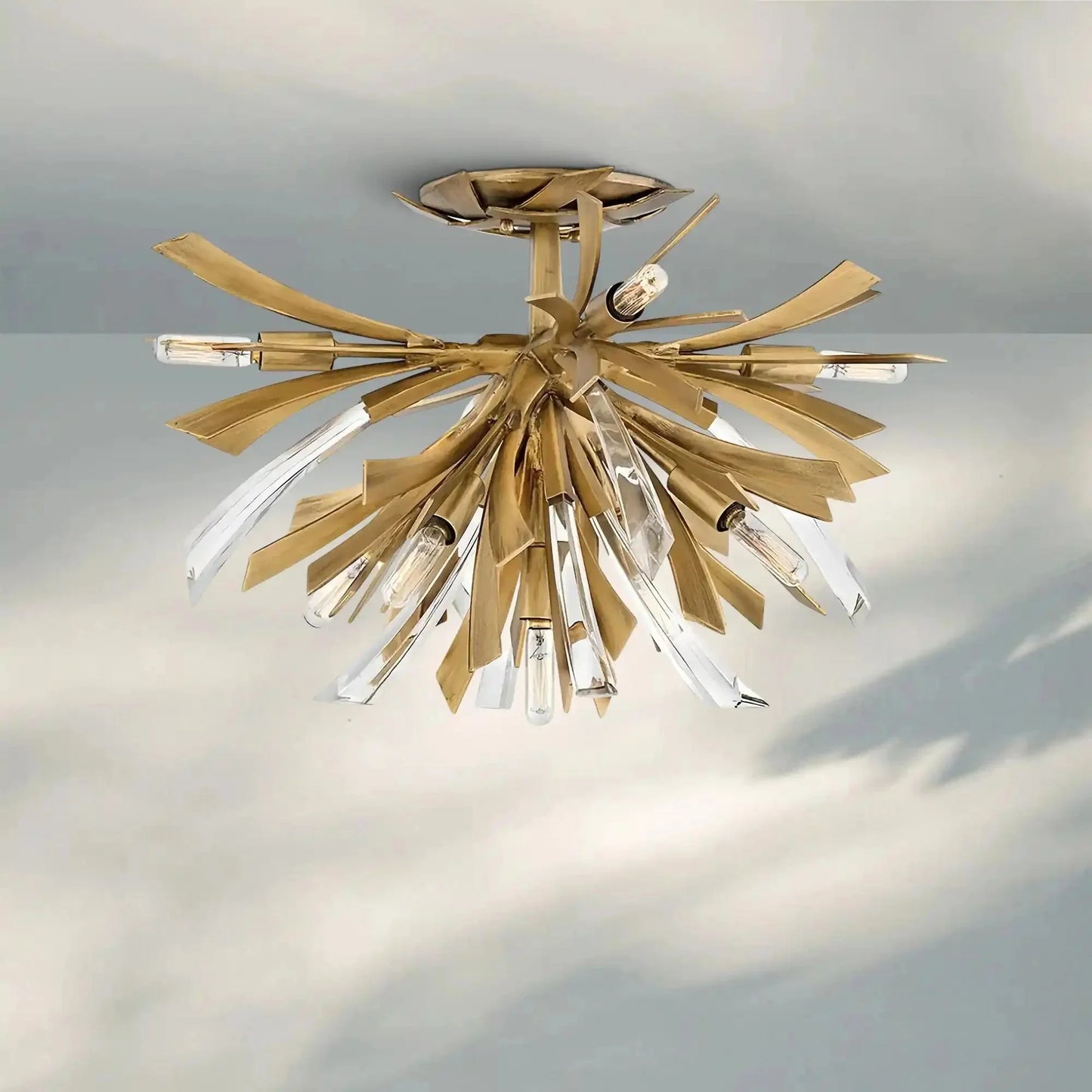Vida Large Semi-Flush Mount