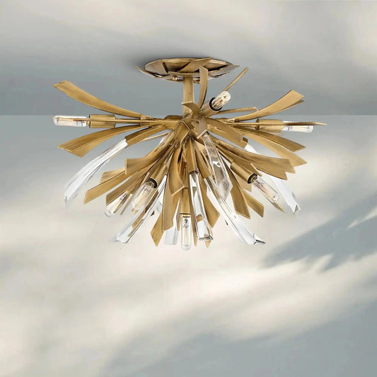 Vida Large Semi-Flush Mount